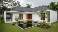 7 Desain Rumah Minimalis Atap Limasan Modern untuk Rumah Desa, Tren Arsitektur Tropis Sejuk
