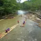 Arum Jeram Rakit Bambu. (Foto: Geopark Meratus)