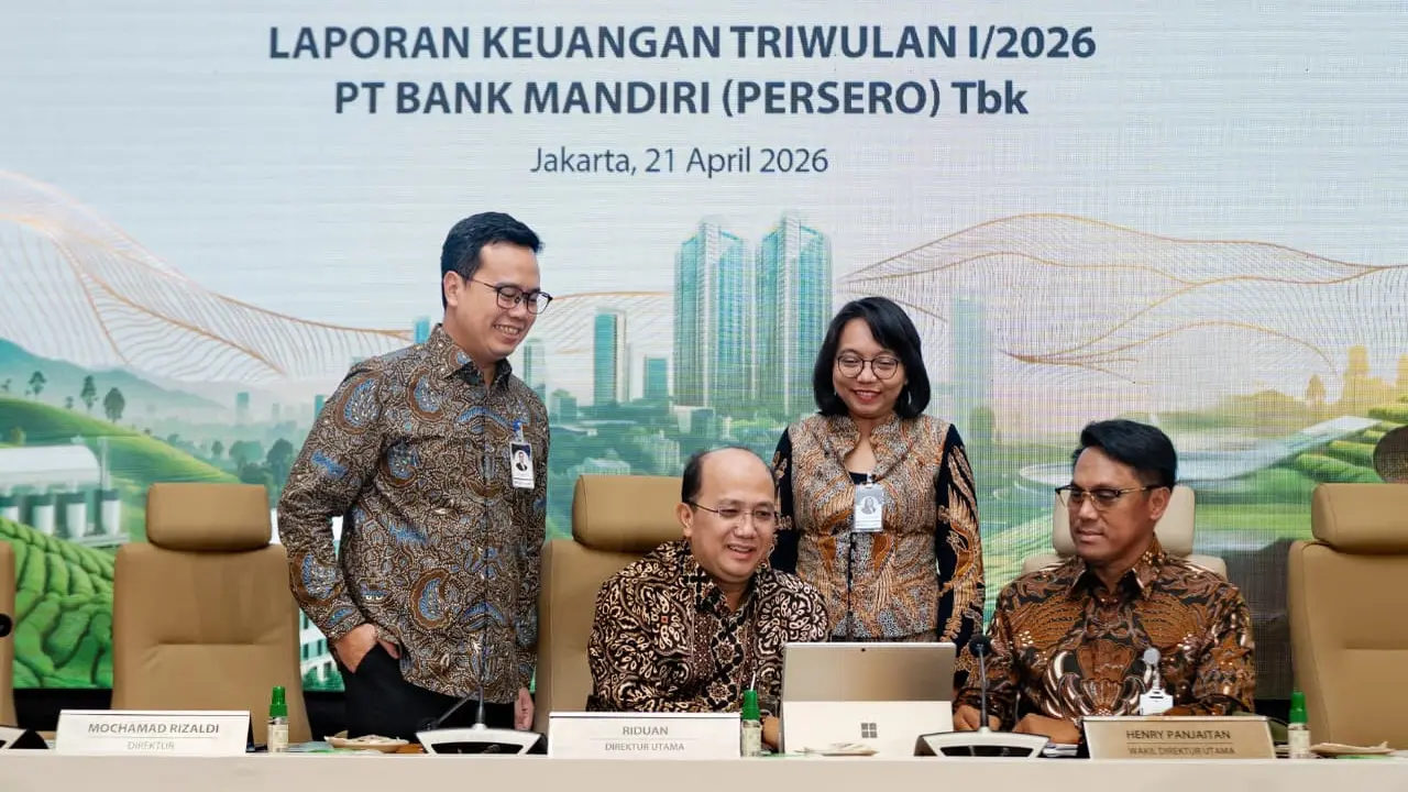 Pembiayaan Berkelanjutan Bank Mandiri Sentuh Rp 320 Triliun hingga Maret 2026