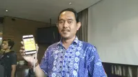 Daeng Ipul, Relawan Safenet saat ditemui Tekno Liputan6.com di Jakarta, Rabu (28/12/2016). (Liputan6.com/Agustin Setyo Wardhani)