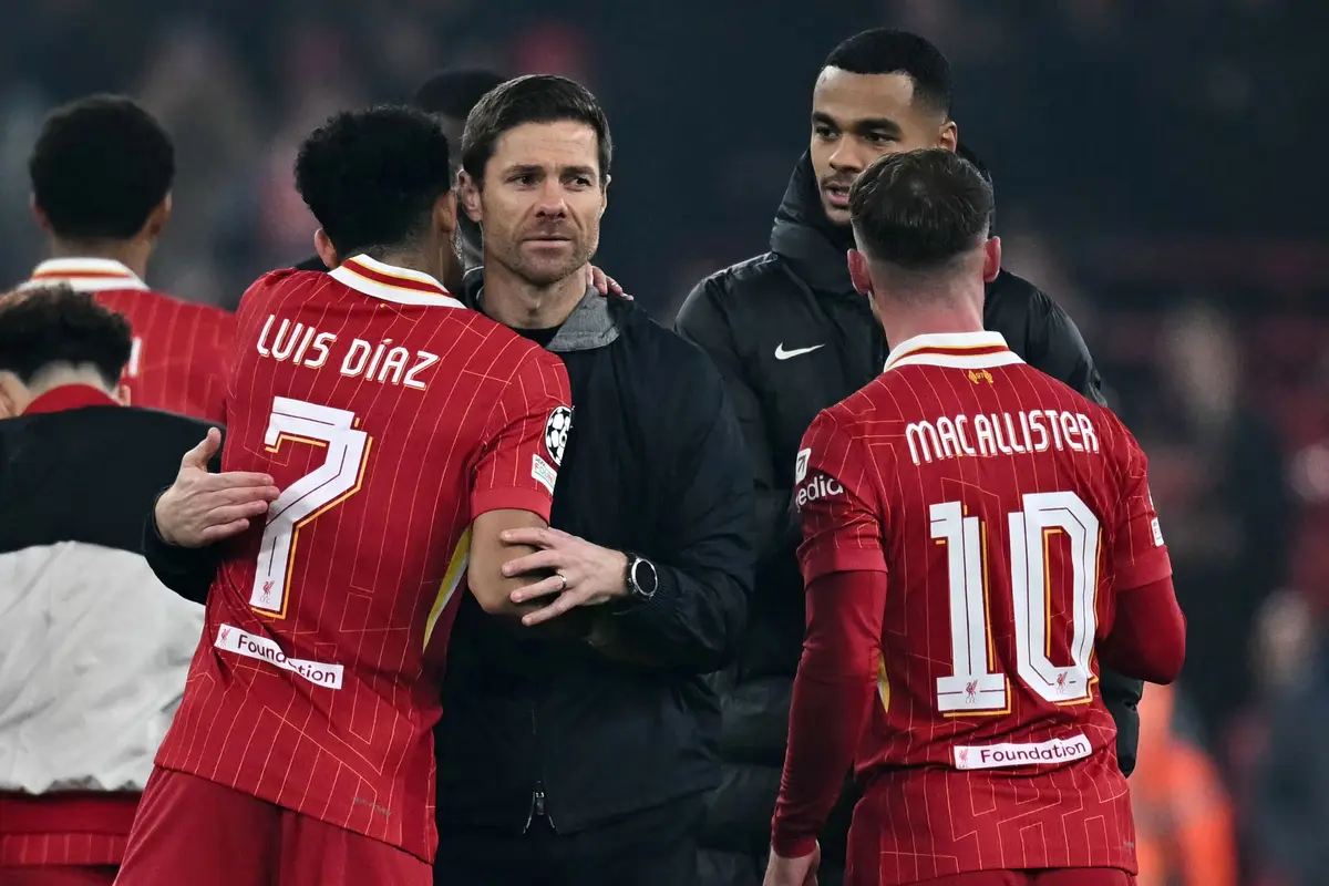 Foto: Reuni Xabi Alonso dengan Liverpool Berakhir Pahit, Bayer Leverkusen Dibantai 0-4 di Liga Champions