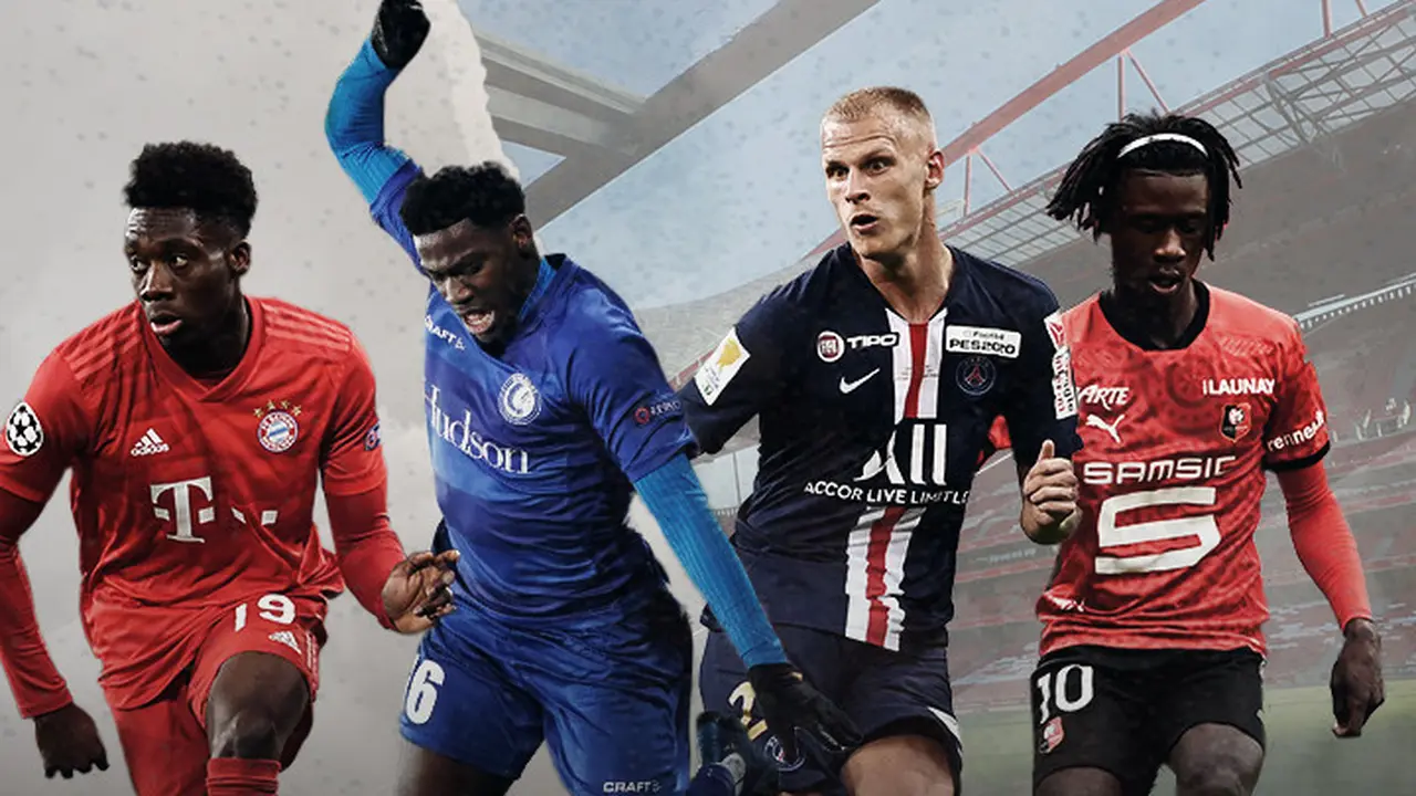 Alphonso Davies, Mitchel Bakker dan Eduardo Camavinga