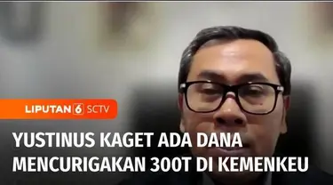 Staf khusus Menteri Keuangan, Yustinus Prastowo menyatakan kaget, saat mengetahui informasi dana mencurigakan senilai Rp 300 triliun di Kementerian Keuangan. Pihaknya akan menindaklanjuti informasi tersebut.