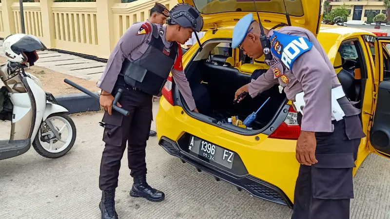 Usai Serangan Bom di Medan, Polda Banten Perketat Penjagaan