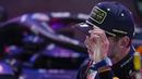 Bagi Verstappen, ini adalah gelar juara dunia ketiga kali yang diraih secara beruntun. (AP Photo/Darko Bandic)