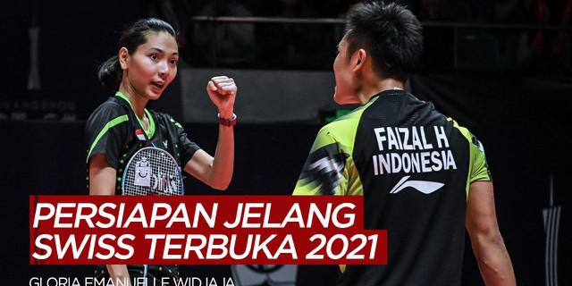 VIDEO: Persiapan Gloria Emanuelle Widjaja Jelang Swiss Terbuka 2021