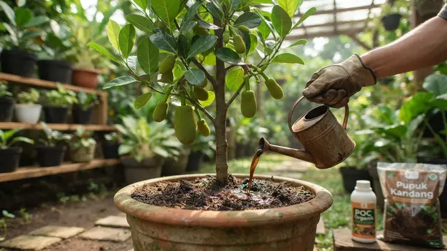 Cara Membuat Pohon Nangka Pendek Tapi Cepat Berbuah