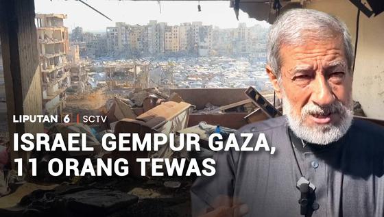 Serangan Israel Terbaru di Gaza: 11 Warga Sipil Tewas dan Puluhan Lainnya Luka-Luka