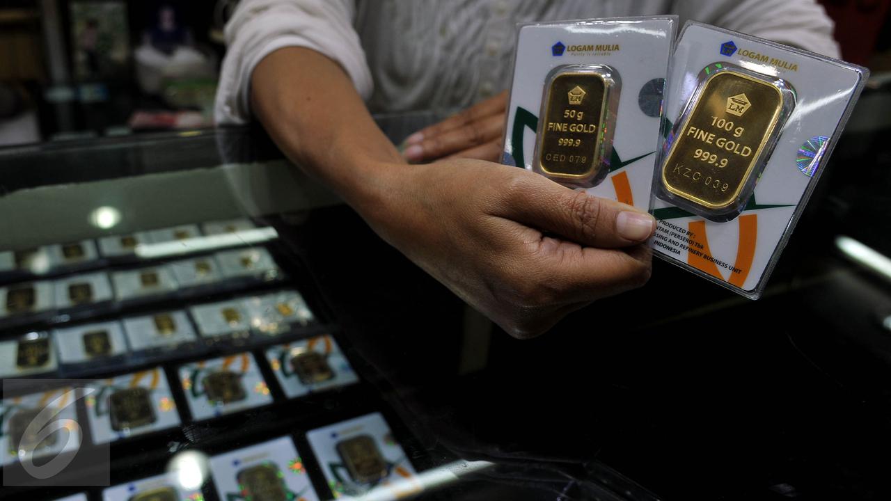 20150903-Harga Emas Antam Stabil di Rp560.000/Gram-Jakarta