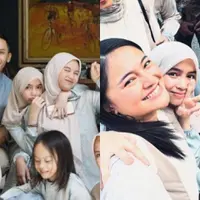 Sienna Kasyafani Saat Lebaran Bersama Ibu Kandung dan Ibu Sambungnya. [Instagram]