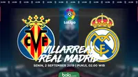 La Liga Villarreal Vs Real Madrid (Bola.com/Adreanus Titus)