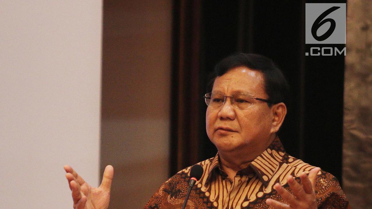 300 Jenderal Simak Paparan Prabowo Subianto Soal Ekonomi