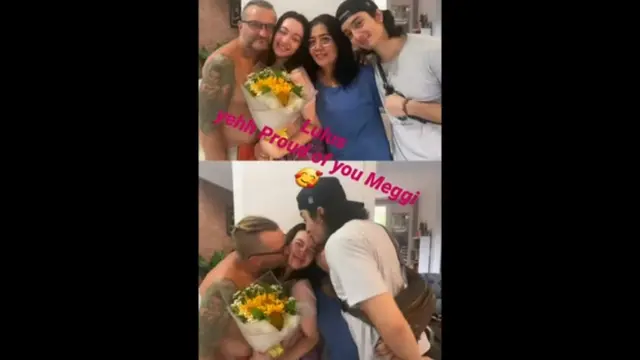 Lulus SMA, Ini 6 Momen Keluarga Beri Kejutan untuk Megan Domani