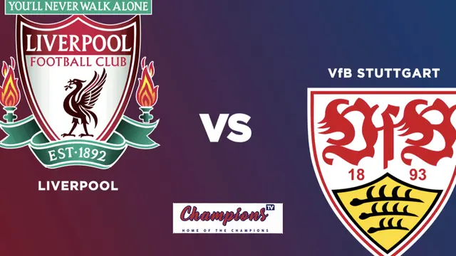 Cover untuk mini match laga pramusim Liverpool vs Stuttgart yang disiarkan di Champions TV pada Sabtu (22/8/2020) malam hari WIB.