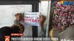Warung-warung ini diduga disalahgunakan untuk praktik prostitusi. Petugas sempat menemukan pasangan bukan suami istri yang berada di kamar sebuah warung.