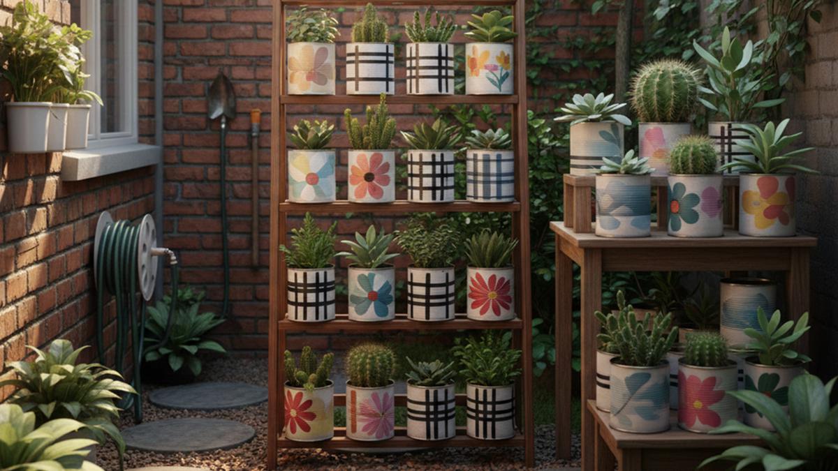 7 Ide Bertanam di Lahan Sempit dengan Kaleng Bekas, Ternyata Bisa Estetik