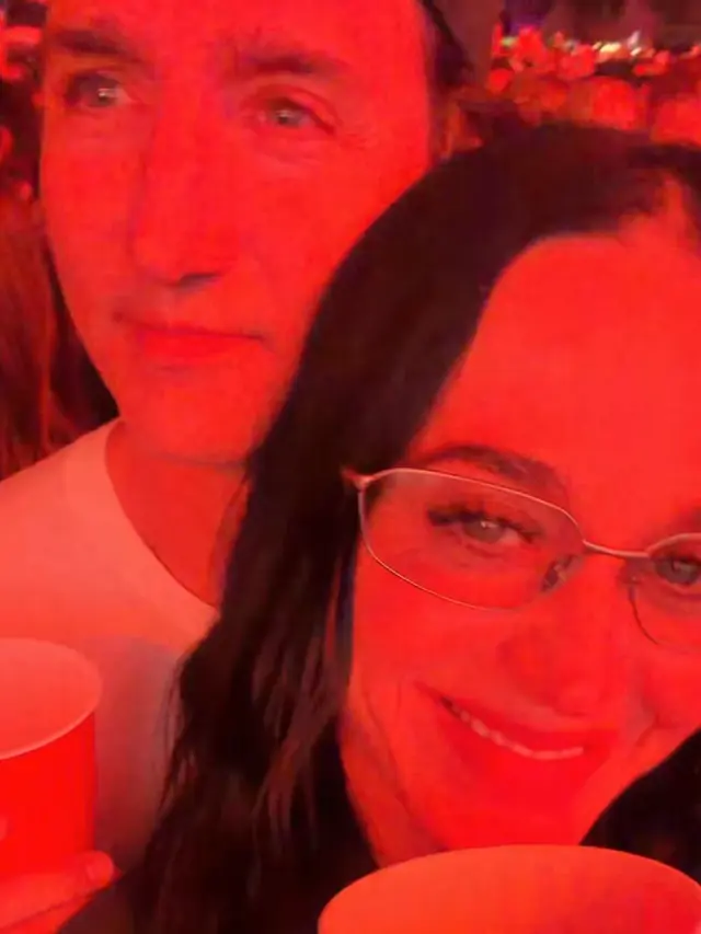 Katy Perry dan Justin Trudeau di Coachella. Dok. [@katyperry]