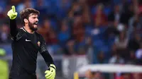 Kiper AS Roma Alisson Becker. (AFP/Filippo Monteforte)