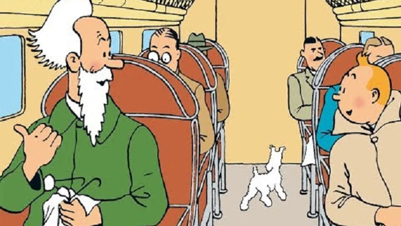 Ilustrasi tintin (euronews)