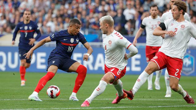 Prancis vs Denmark di UEFA Nations League