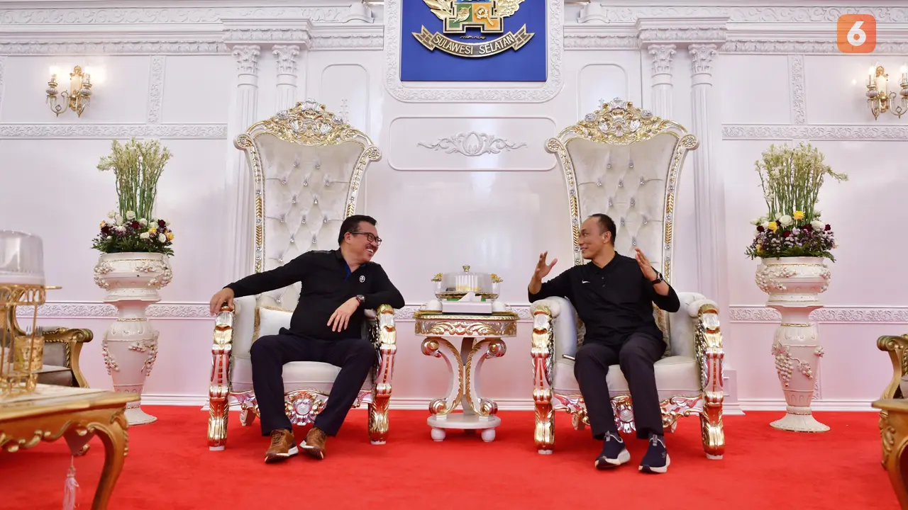 Dubes RI untuk Portugal Rudy Alfonso dan Pj Gubernur Sulsel Prof Zudan Arif Fakhrulloh (Liputan6.com/Istimewa)