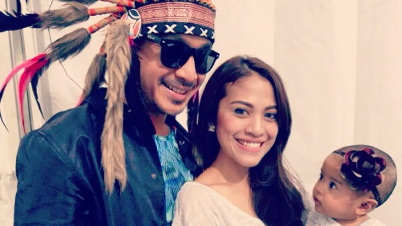 Giring Nidji dan keluarga