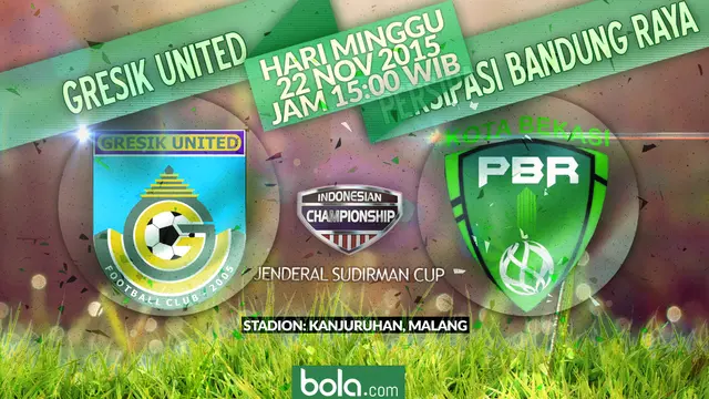 Persipasi Bandung Raya (PBR) vs Gresik United