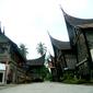 Rumah gadang di Kawasan Saribu Rumah Gadang Solok Selatan, Sumatera Barat. (Liputan6.com/ Novia Harlina)