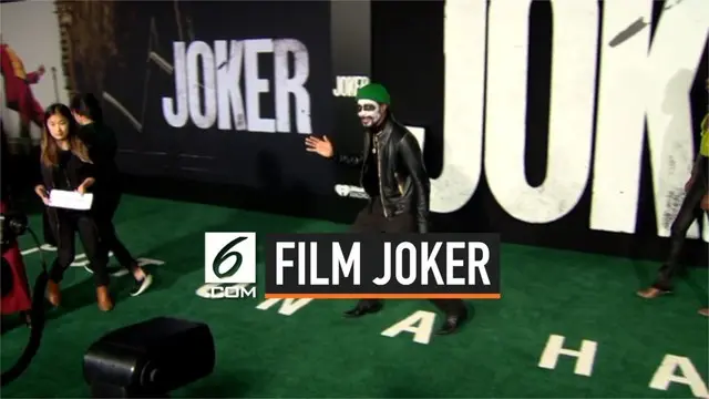 Film Joker pertama kali tayang di Los Angeles, AS pada Sabtu (28/9) waktu setempat. Dalam penayangannya terlihat Joaquin Phoenix sang pemeran Joker serta aktor aktris lain.