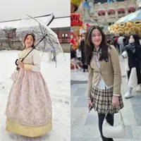 Pesona Mikhaela, Putri Nafa Urbach saat Liburan Musim Dingin ke Korea Selatan. [@nafaurbach]