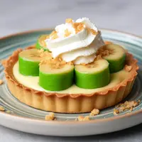 Resep Tartelettes Pisang Ijo dengan Sentuhan Pastry Renyah./Copyright depositphotos.com/AI