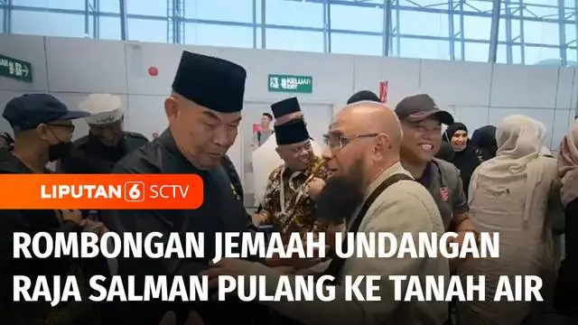 Rombongan jemaah haji Indonesia yang diundang secara khusus oleh Raja Arab Saudi tiba di Tanah Air. Kuota untuk Indonesia diharapkan bisa bertambah di masa mendatang.