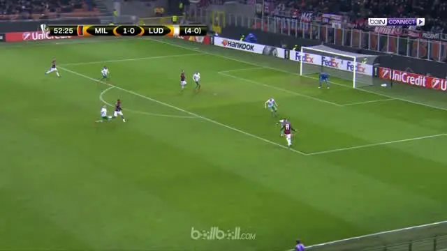 VIDEO: Gol Tunggal Borini Bawa AC Milan Kalahkan Ludogorets