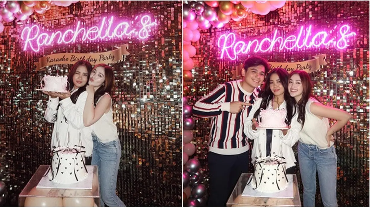 6 Potret Ultah Ke-20 Adik Ranty Maria, Rayakan dengan Karaoke Birthday Party