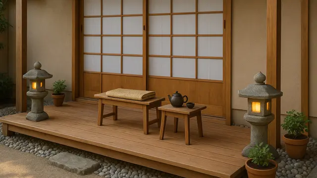 Model Teras Rumah Sederhana Gaya Jepang yang Instagramable