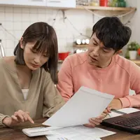 Ilustrasi pasangan membicarakan keuangan/copyrightshutterstock/PR Image Factory