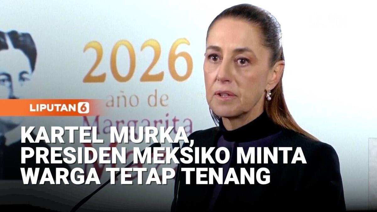 Presiden Meksiko Sebut 250 Blokade Kartel Dibersihkan, 25 Garda Nasional Tewas