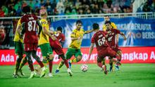 PSM Makassar vs Persebaya Surabaya di BRI Liga 1 2024/2025. (Dok Persebaya)