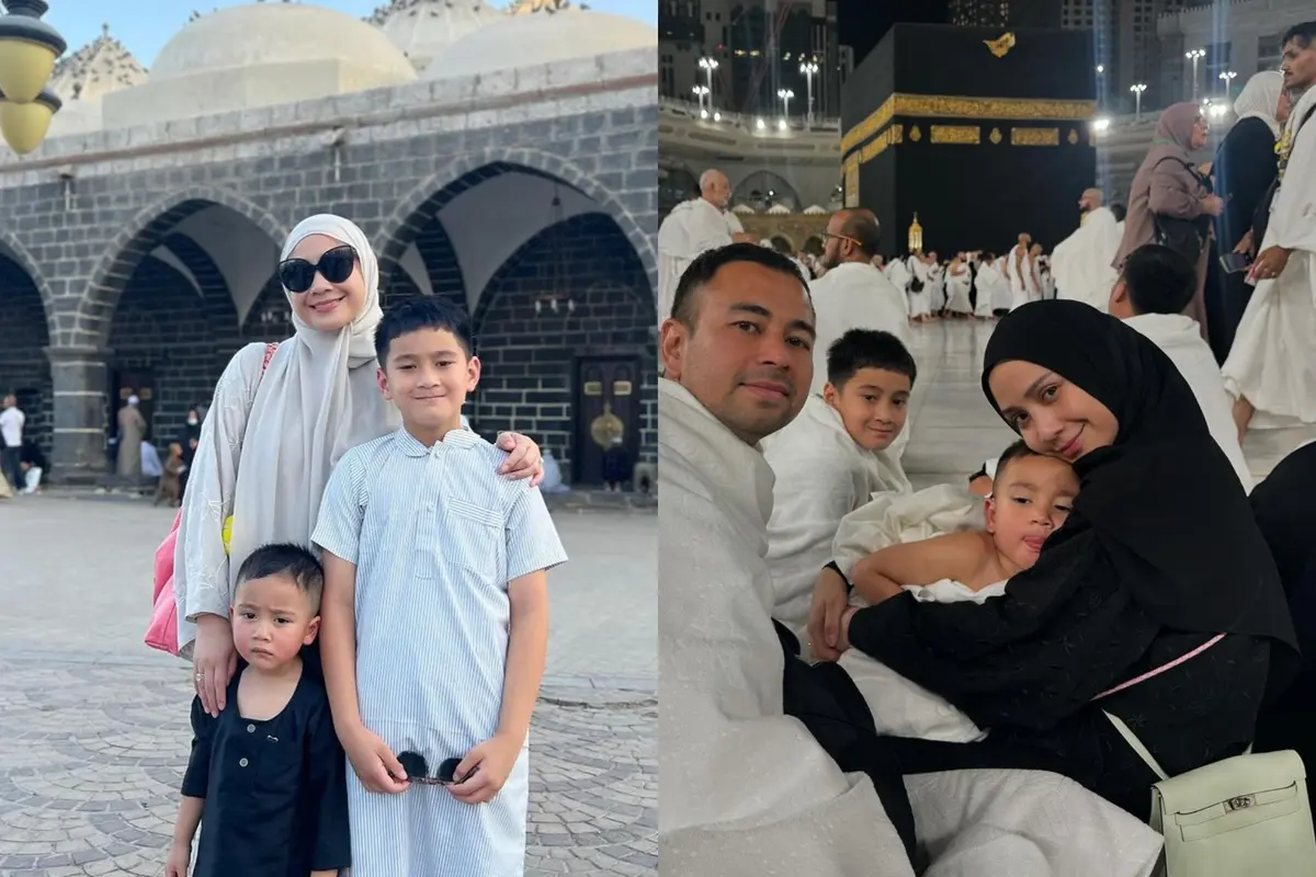 Gaya Santun Nagita Slavina Ibadah Umroh, Kenakan Abaya Mahal dan Tas Hermes Rp300jutaan