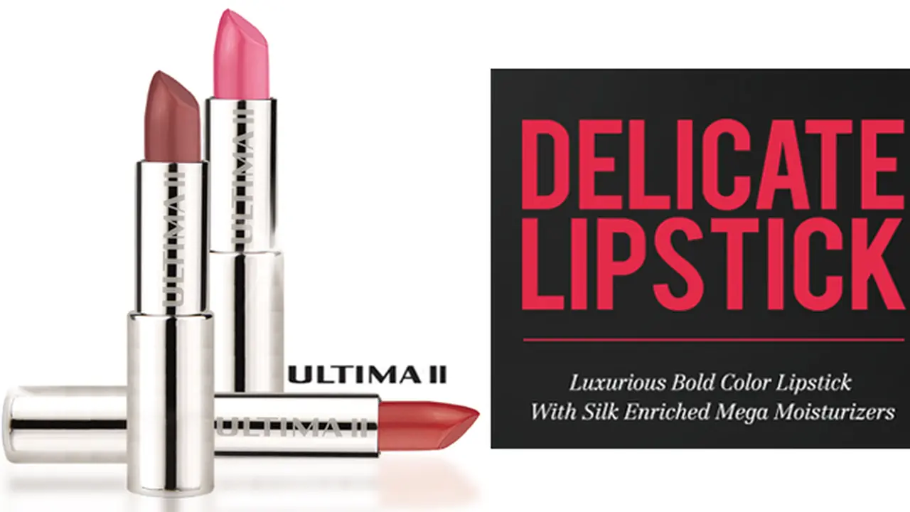 Sentuhan Warna Mewah dari Ultima II Delicate Lipstick