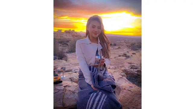 7 Gaya Liburan Aurel Hermansyah di Afrika Selatan, Bak Petualang Sejati