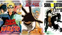 Naruto Ditaklukkan Bleach dan Soul Eater di New York Times