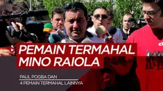 Berita motion grafis Paul Pogba  dan 4 pemain termahal di bawah naungan Mino Raiola.