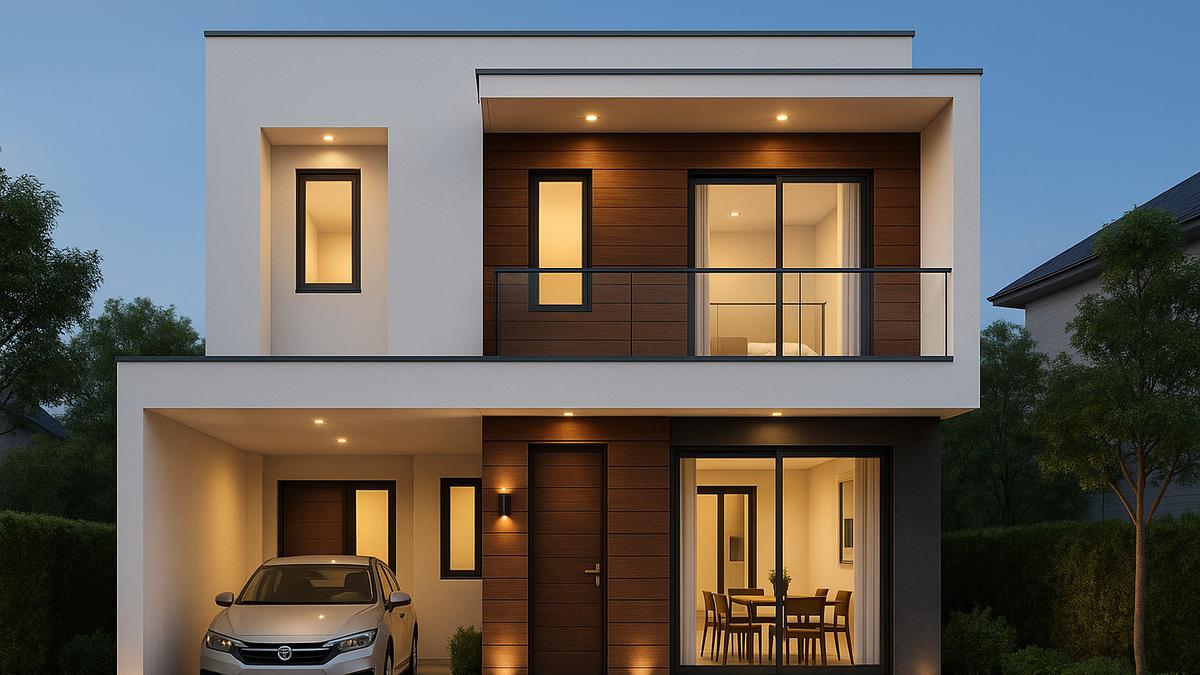 7 Desain Rumah 6x12 2 Lantai dengan 3 Kamar, Nyaman untuk Keluarga Modern