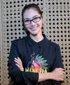 Darah seni memang sudah mengalir di tubuh Maudy Koesnaedi. Senang berkecimpung di dunia teater, Maudy sangat bahagia ketika mendapat tawaran bergabung di pagelaran teaterikal puisi Manusia Istana. (Adrian Putra/Bintang.com)