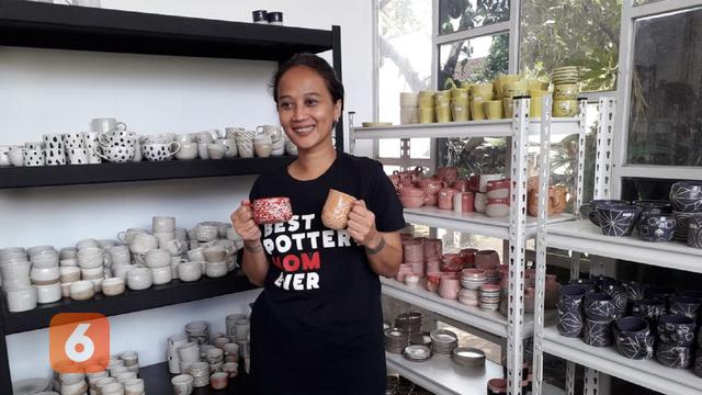 Kaloka Pottery Bermodal Rp 1 Juta Bisa Ekspor ke Qatar 
