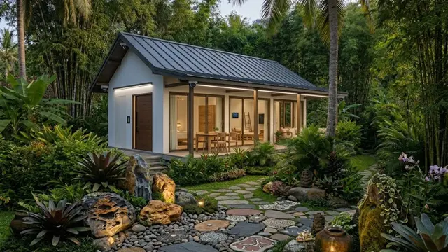 Rumah dengan Sistem Keamanan Modern