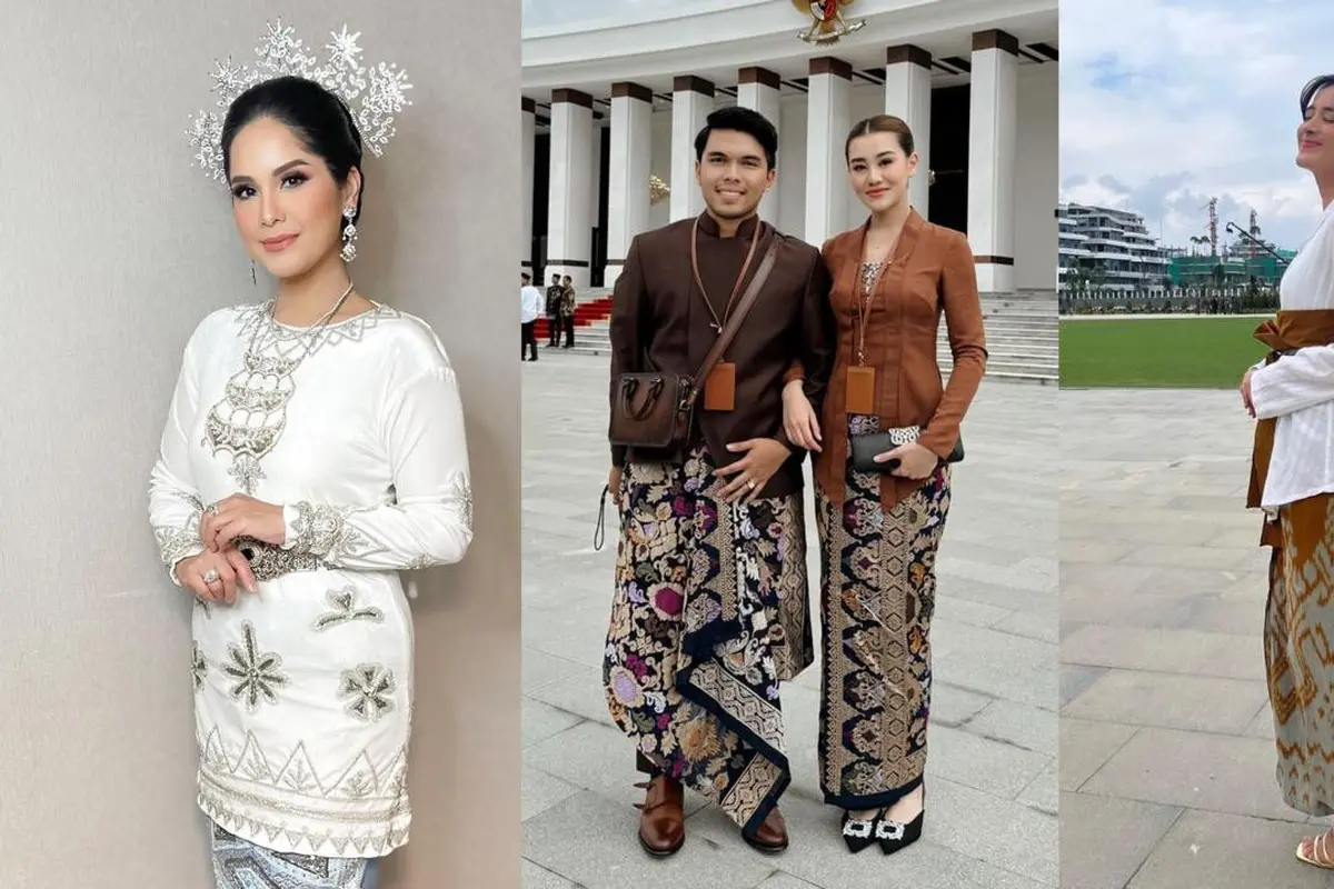 6 Potret Gaya Seleb Ikut Upacara HUT ke-79 RI di Istana Negara IKN, Annisa Pohan, Aaliyah Massaid, hingga Mawar Eva de Jongh