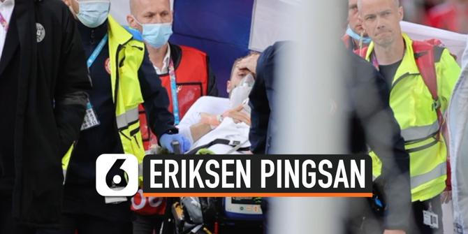 VIDEO: Kondisi Eriksen Dikabarkan Membaik, Fans Denmark Bersuka Cita