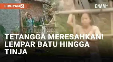 Seorang warga di Kampung Jeungjing, Cisoka Kabupaten Tangerang dibuat resah oleh ulah tetangganya. Ia mengaku keluarganya menjadi korban pelemparan batu hingga tinja oleh tetangganya. Dalam rekaman yang viral, tampak sang tetangga beberapa kali mengg...